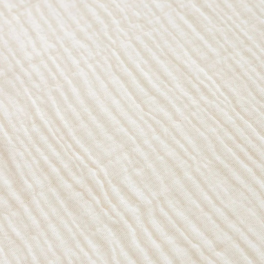 CloudLite™ Muslin Blanket Ecru