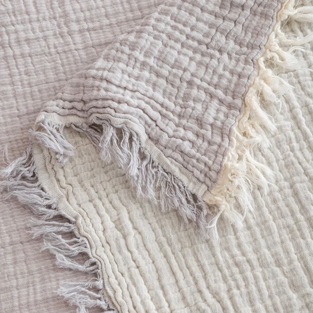 CloudLite™ Muslin Blanket Gray