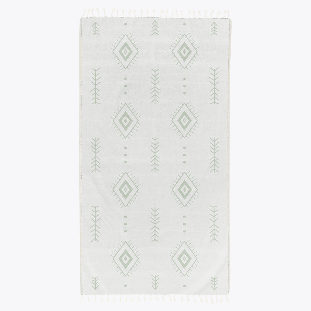 Cat Eye - Organic Turkish Cotton Beach Towel | Feshka