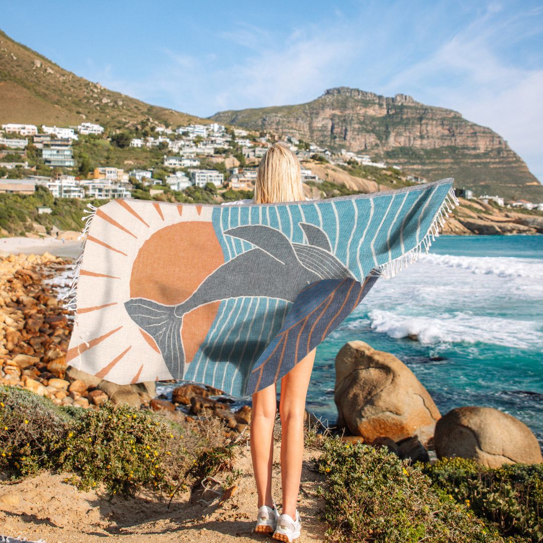 Happy Whale - Feshka Towels