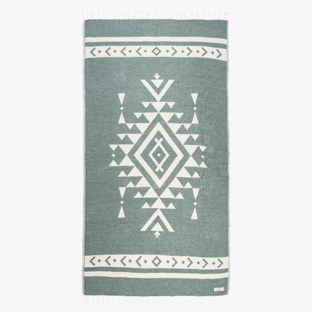 Nomad Bundle - Organic Turkish Cotton Beach Towel | Feshka