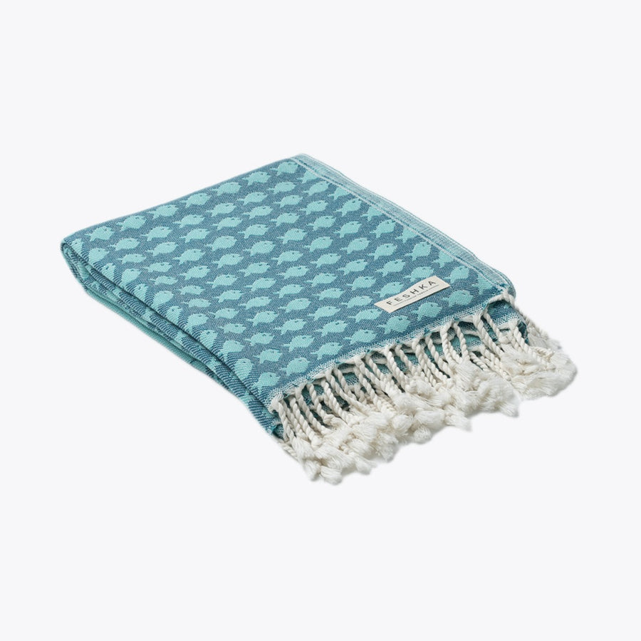 Original Turkish Towels - Organic Turkish Cotton Beach Towel | Feshka