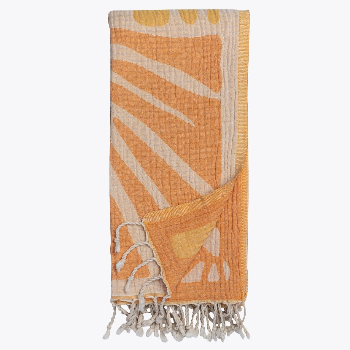 Summer Solstice - Organic Turkish Cotton Beach Towel | Feshka