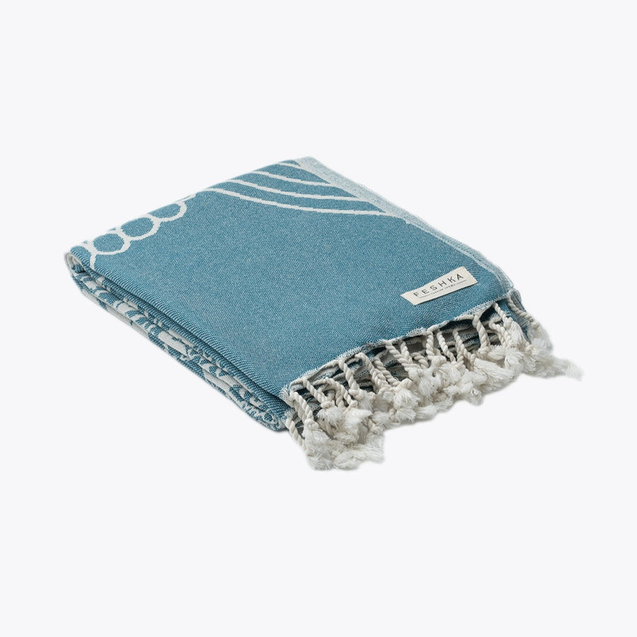 Original Turkish Towels - Organic Turkish Cotton Beach Towel | Feshka