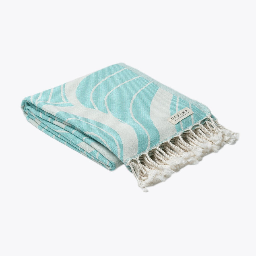 Original Turkish Towels - Organic Turkish Cotton Beach Towel | Feshka