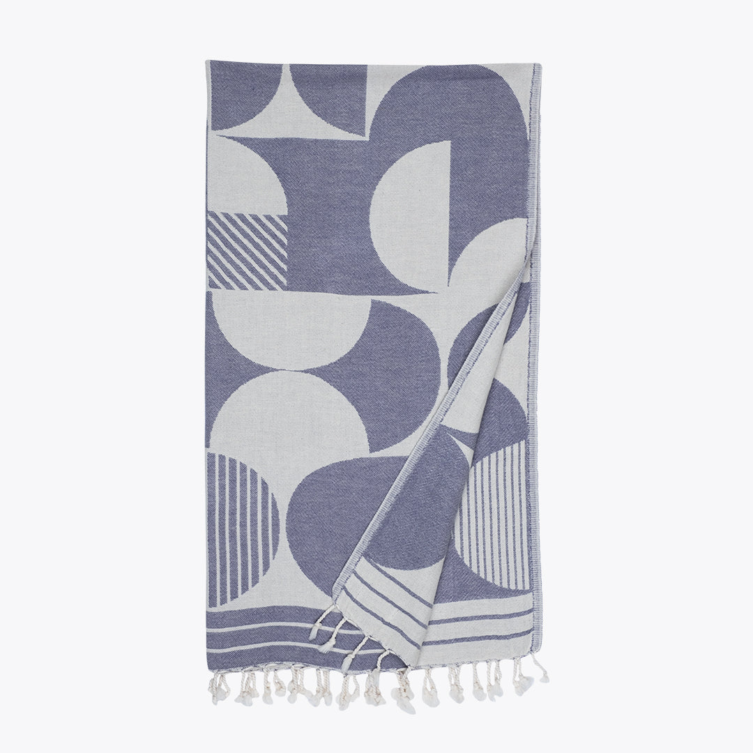 Bauhaus - Organic Turkish Cotton Beach Towel | Feshka