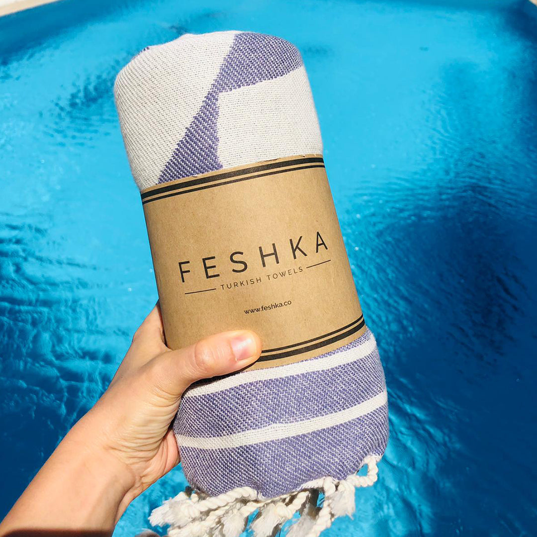 Bauhaus - Organic Turkish Cotton Beach Towel | Feshka