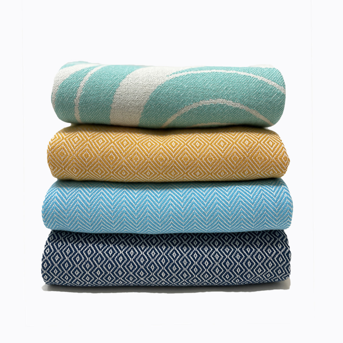 Coastal Bundle - Organic Turkish Cotton Beach Towel | Feshka