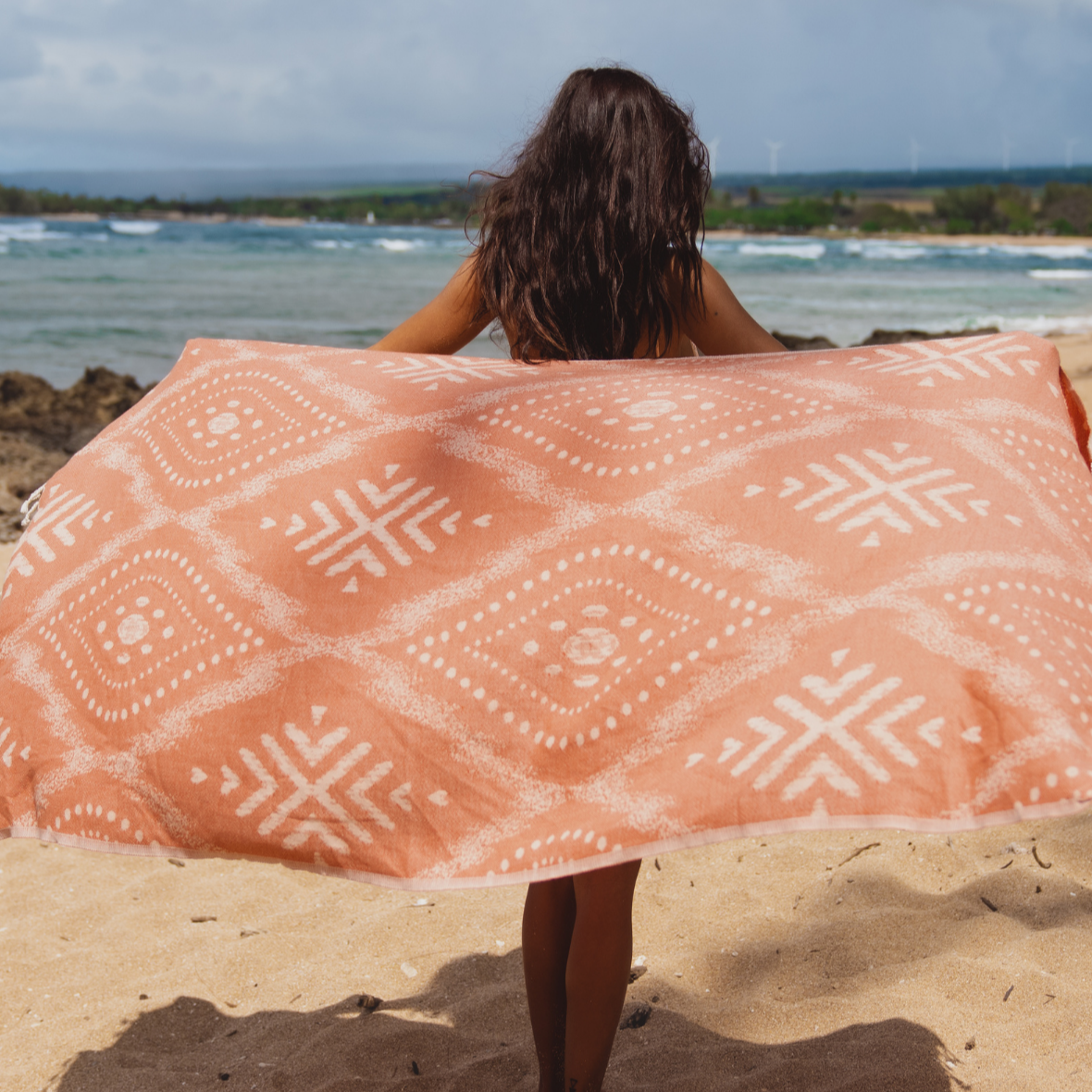 Rustic Bundle - Organic Turkish Cotton Beach Towel | Feshka