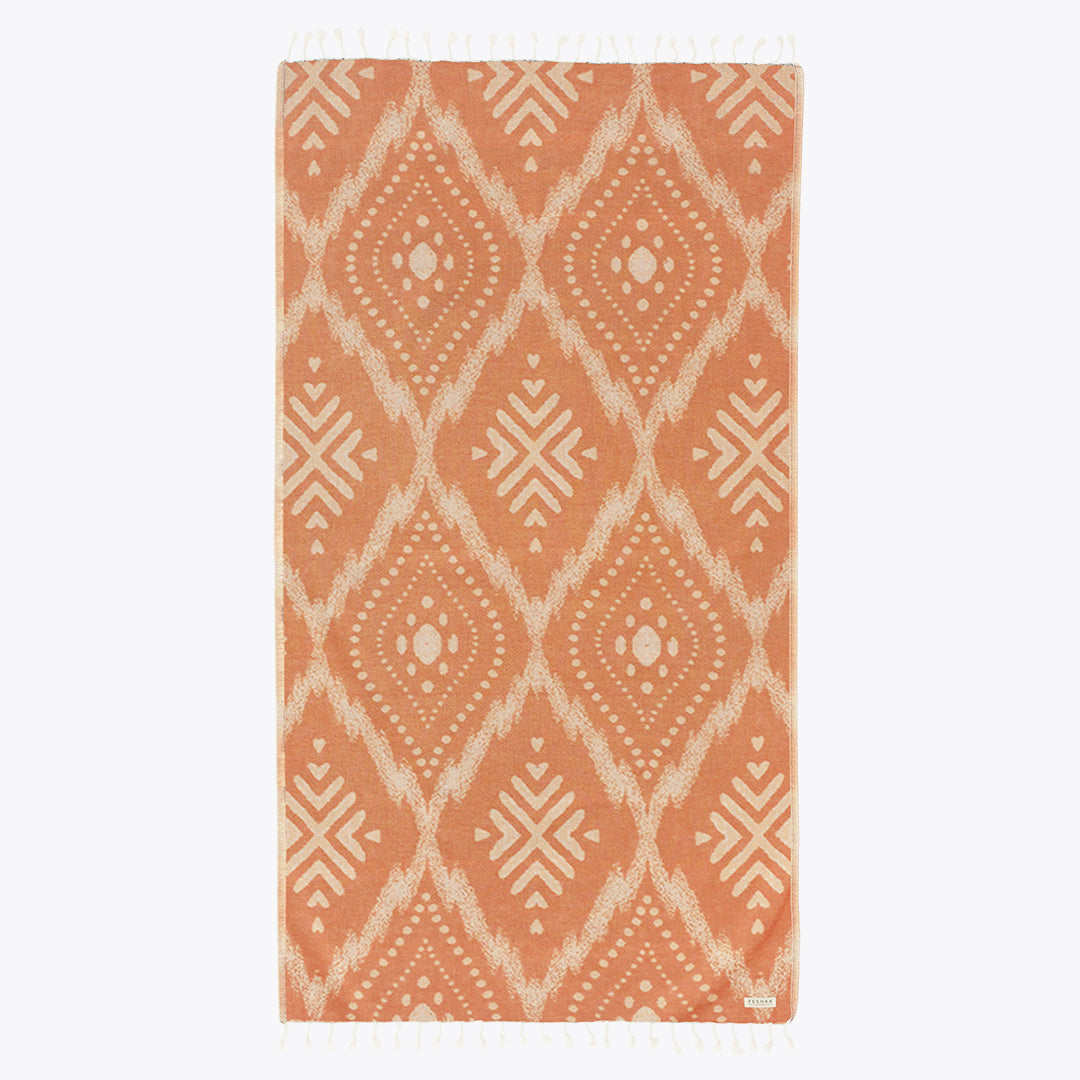 Damask - Organic Turkish Cotton Beach Towel | Feshka