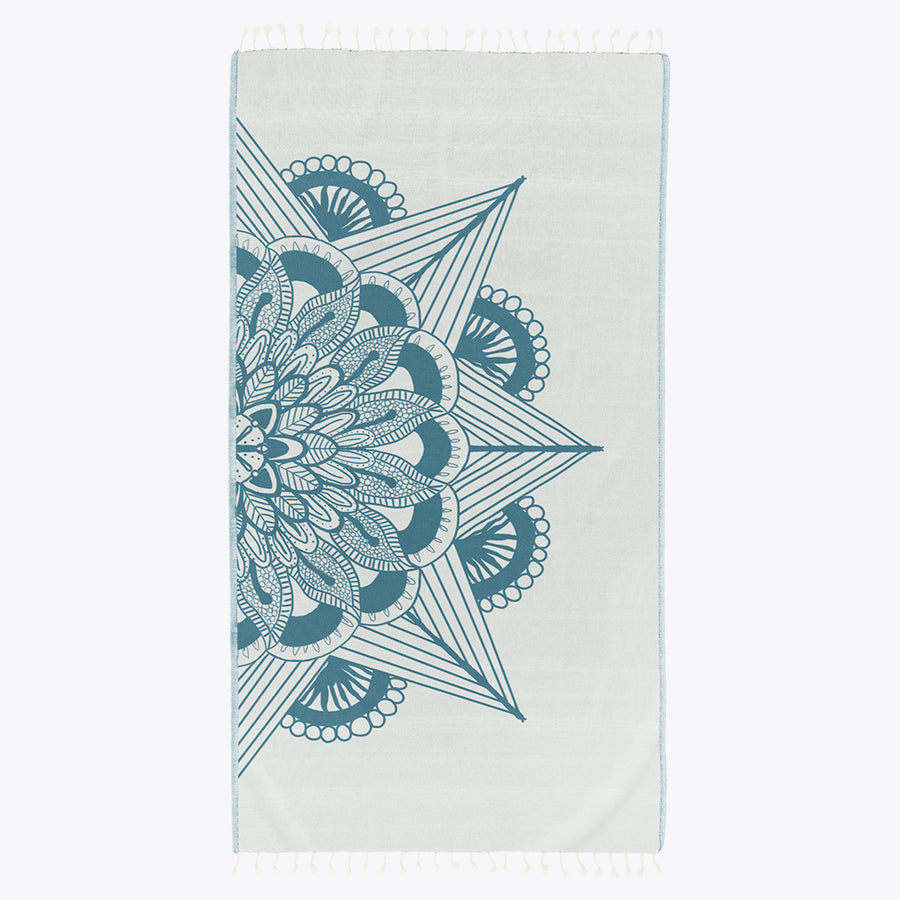 Original Turkish Towels - Organic Turkish Cotton Beach Towel | Feshka