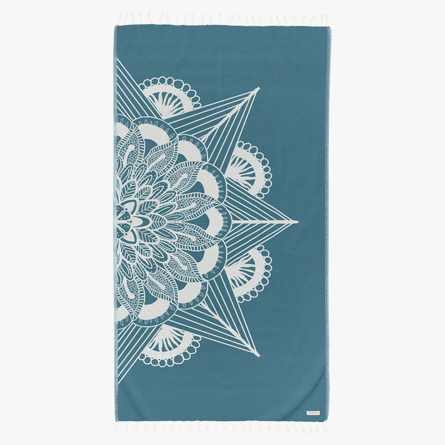 Original Turkish Towels - Organic Turkish Cotton Beach Towel | Feshka