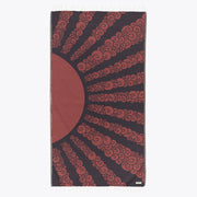 Golden Hour Sunset - Organic Turkish Cotton Beach Towel | Feshka