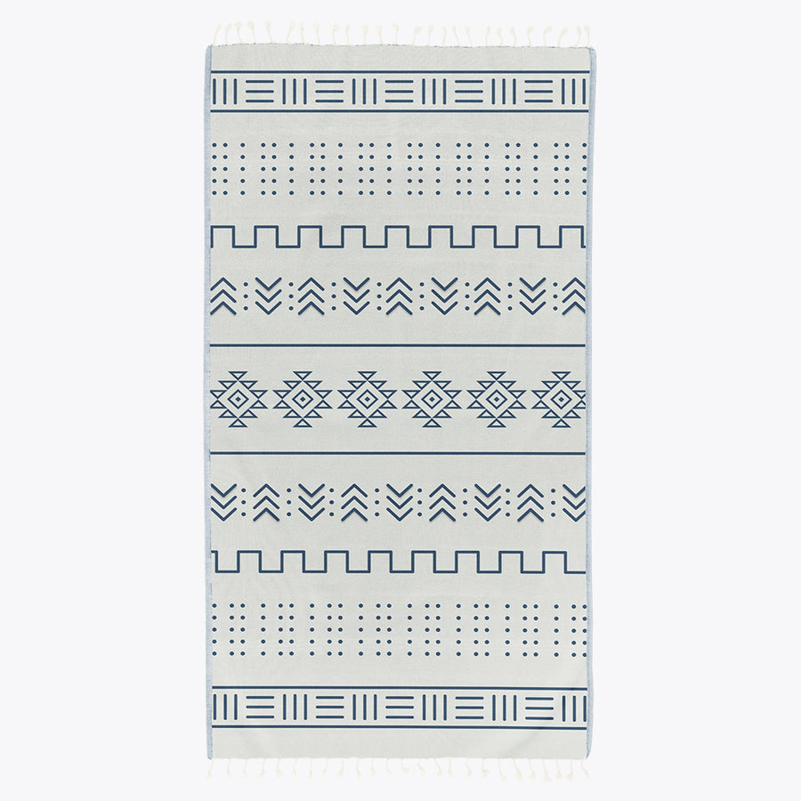 Original Turkish Towels - Organic Turkish Cotton Beach Towel | Feshka