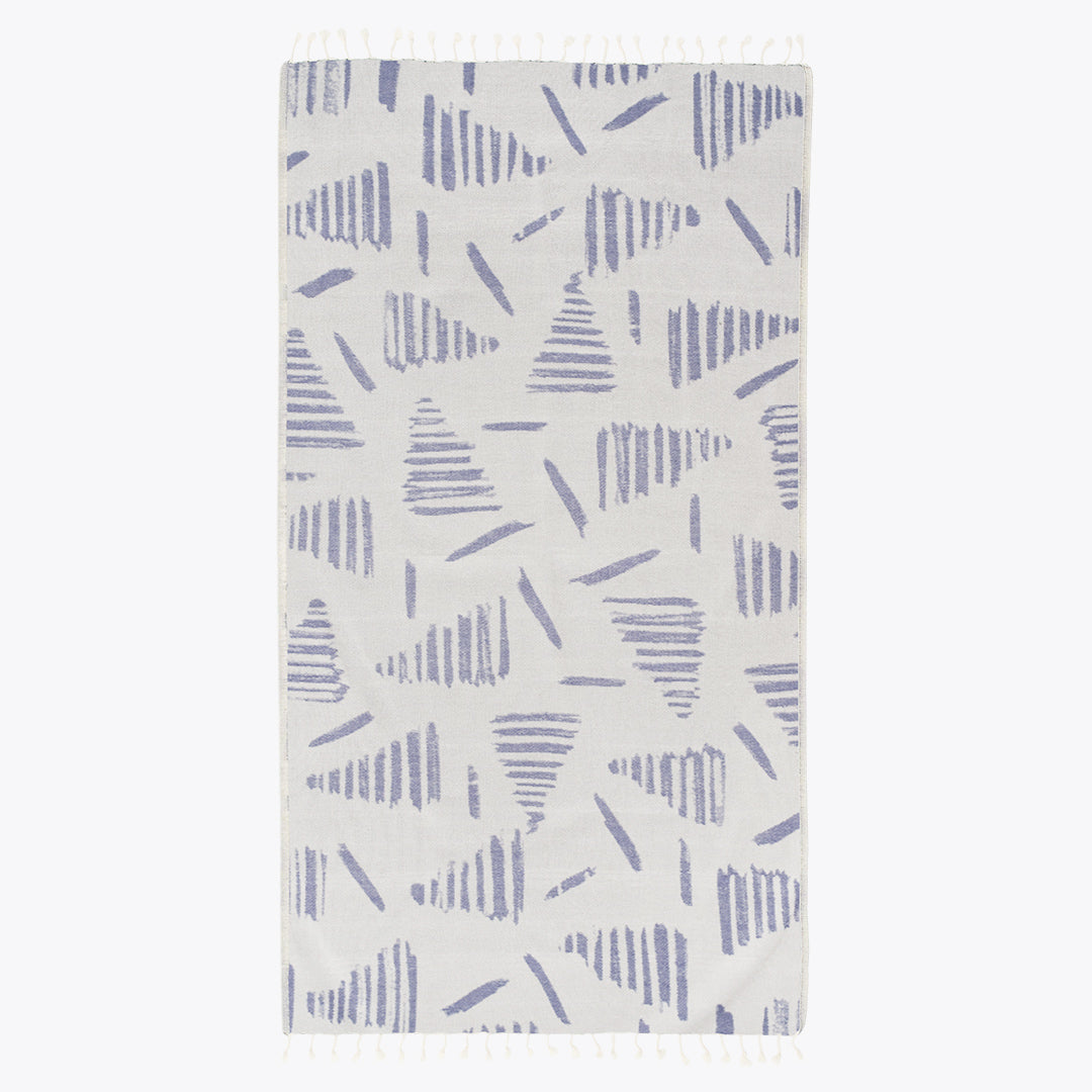 Pyramid - Organic Turkish Cotton Beach Towel | Feshka