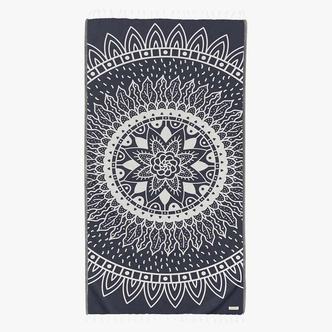 Sunflower - Organic Turkish Cotton Beach Towel | Feshka