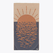 Sunset Lover - Organic Turkish Cotton Beach Towel | Feshka