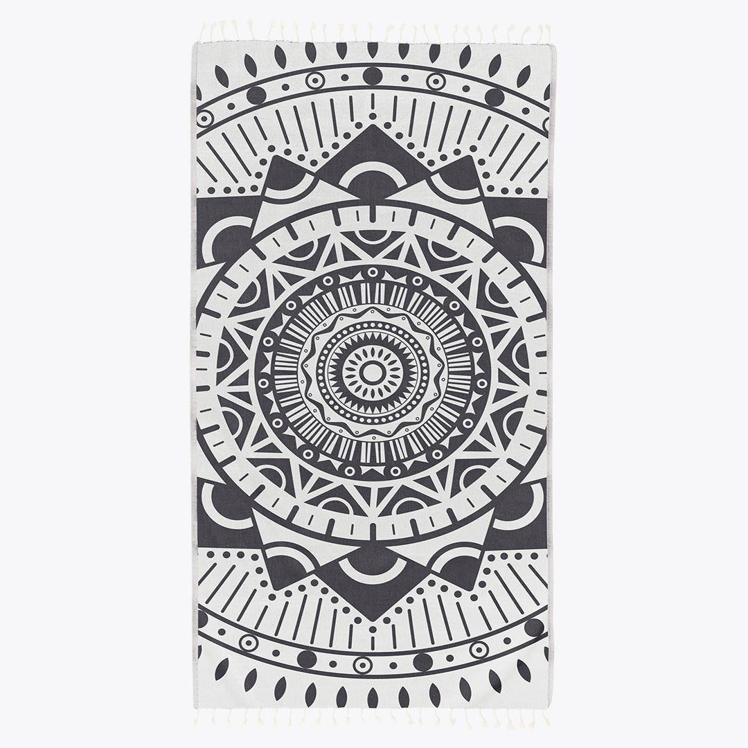 Wanderer - Organic Turkish Cotton Beach Towel | Feshka