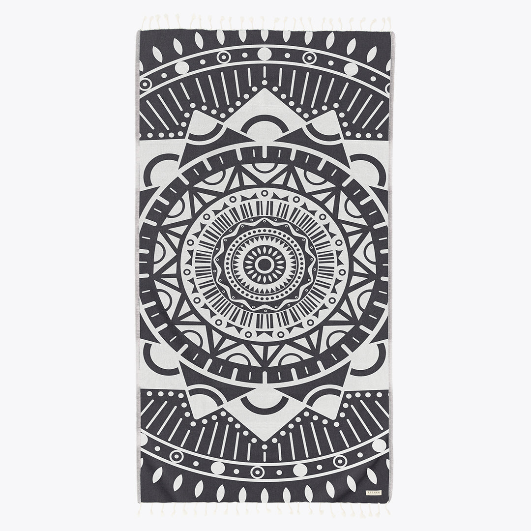 Wanderer - Organic Turkish Cotton Beach Towel | Feshka