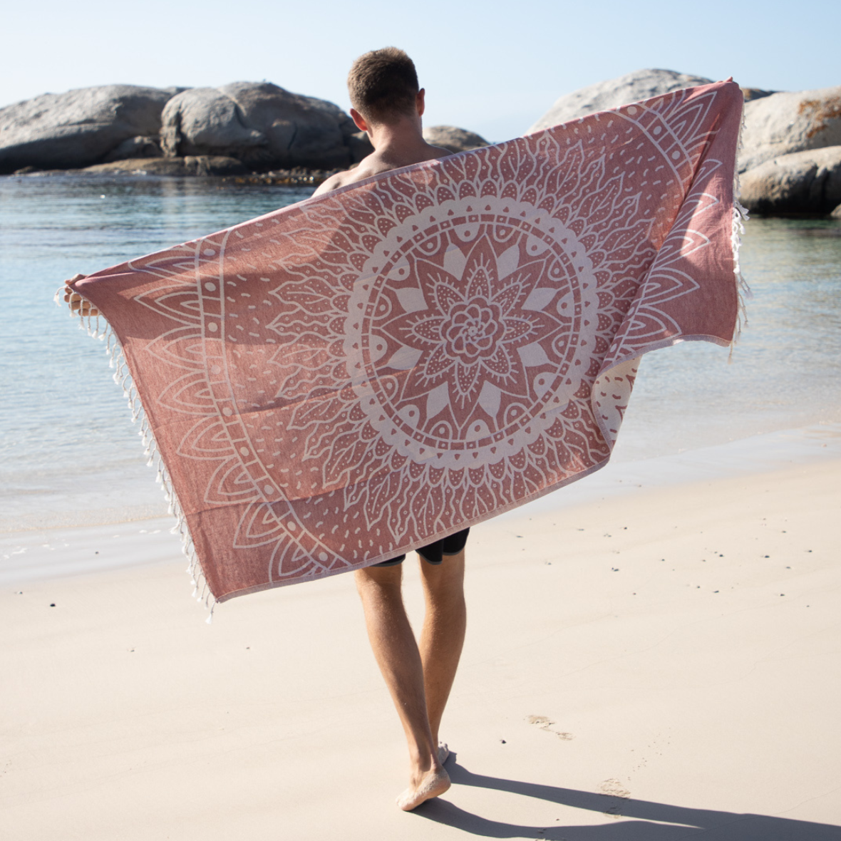 Sunflower - Organic Turkish Cotton Beach Towel | Feshka