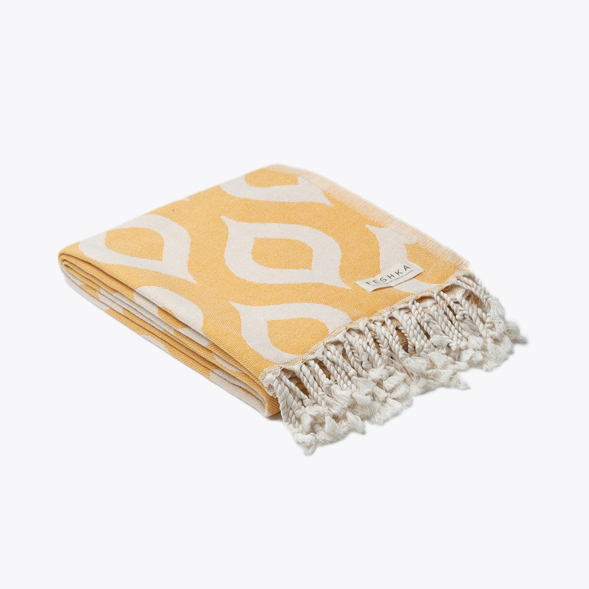 Droplets - Organic Turkish Cotton Beach Towel | Feshka