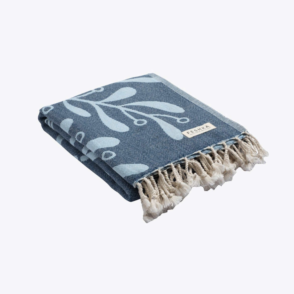 Snowflake - Organic Turkish Cotton Beach Towel | Feshka