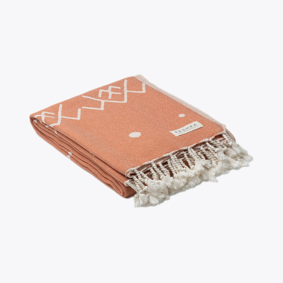 Gingerbread - Organic Turkish Cotton Beach Towel | Feshka