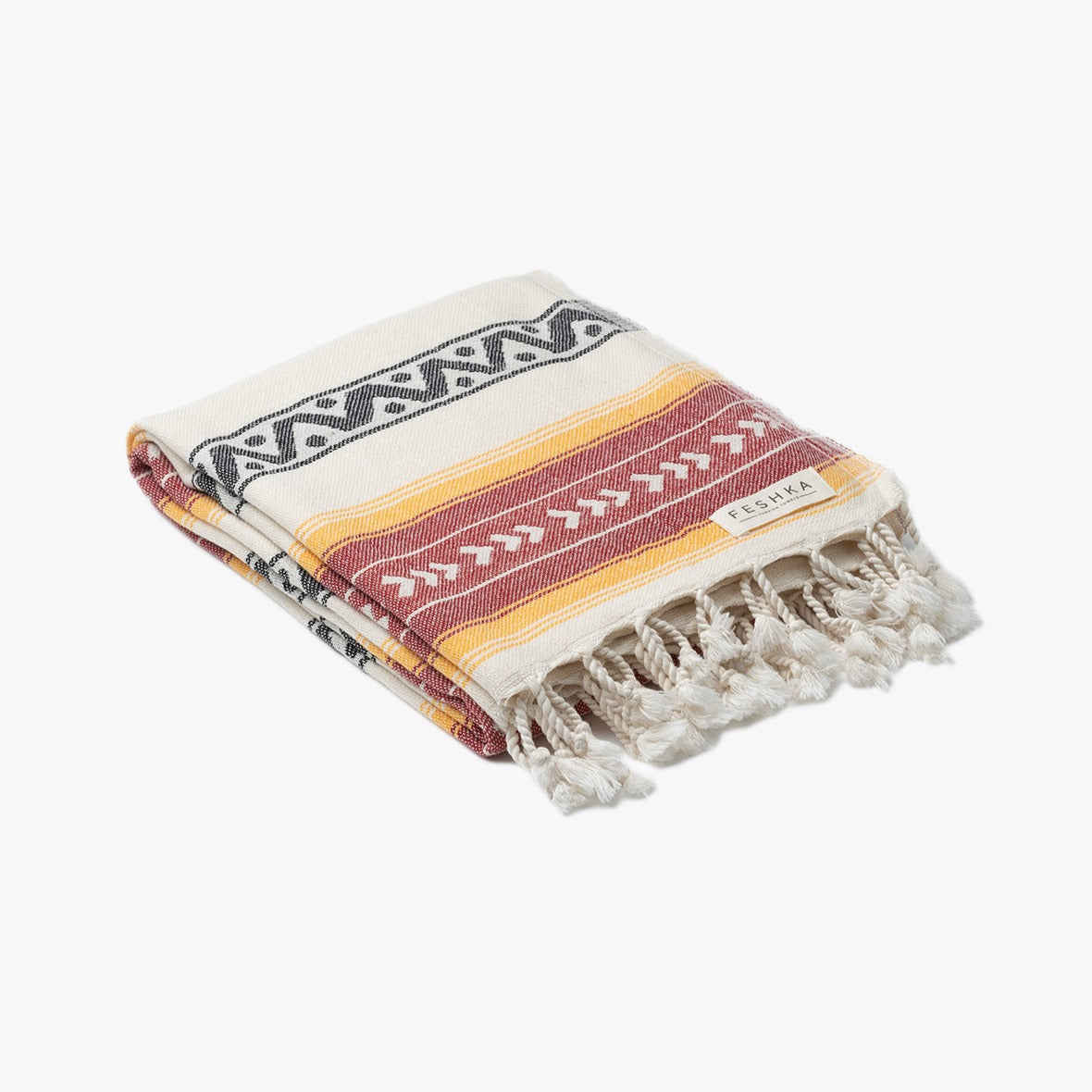 Galata - Organic Turkish Cotton Beach Towel | Feshka