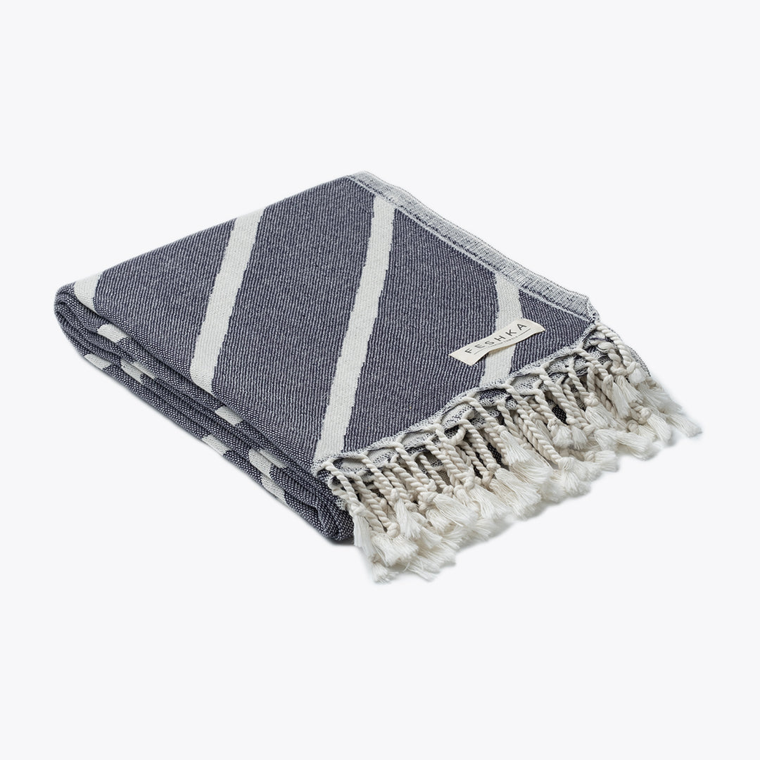 Explorer - Organic Turkish Cotton Beach Towel | Feshka