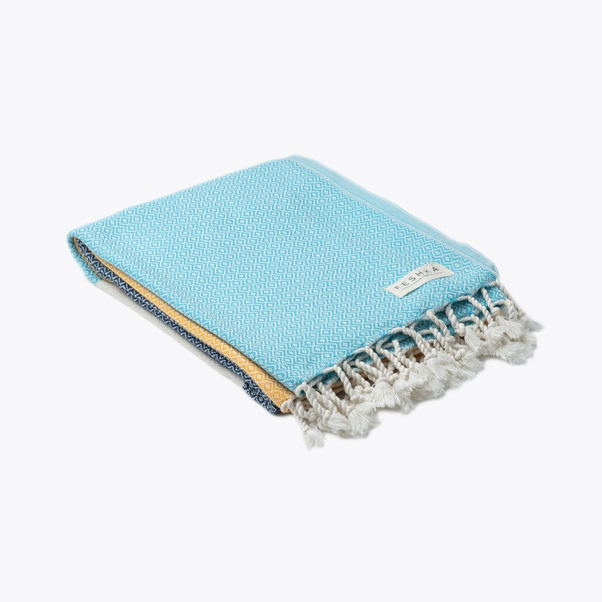 Coastal Dream - Organic Turkish Cotton Beach Towel | Feshka