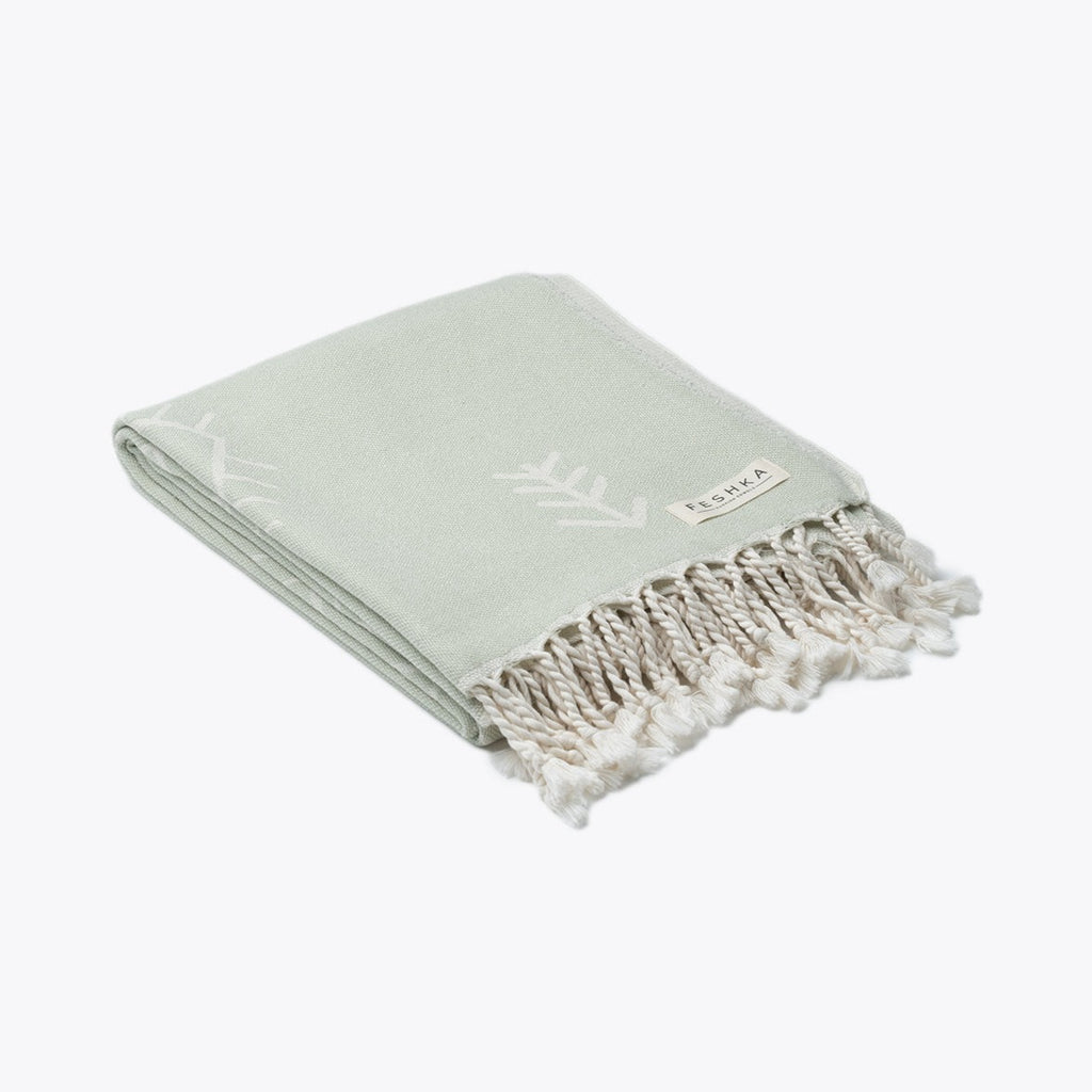 Cat Eye - Organic Turkish Cotton Beach Towel | Feshka