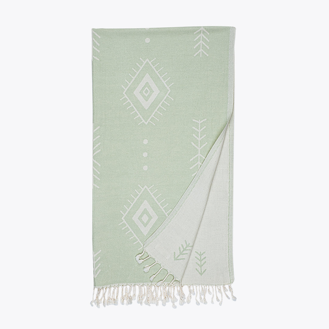 Cat Eye - Organic Turkish Cotton Beach Towel | Feshka