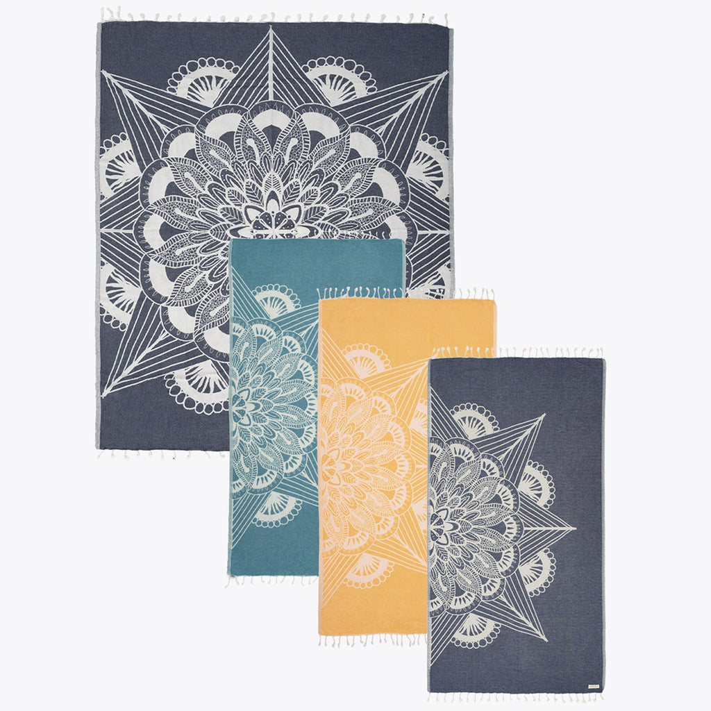 Frozen Bundle - Organic Turkish Cotton Beach Towel | Feshka