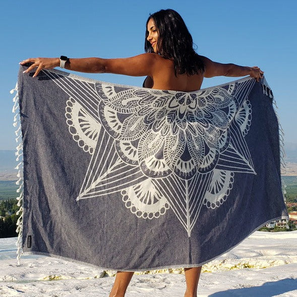 Frozen - Organic Turkish Cotton Beach Towel | Feshka