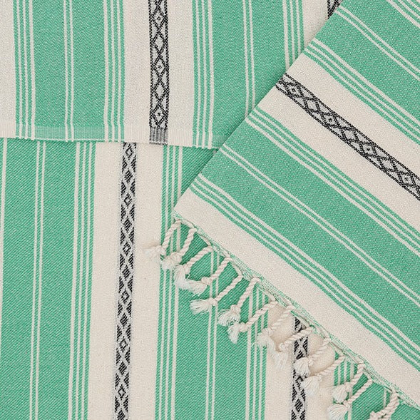 Mint - Organic Turkish Cotton Beach Towel | Feshka