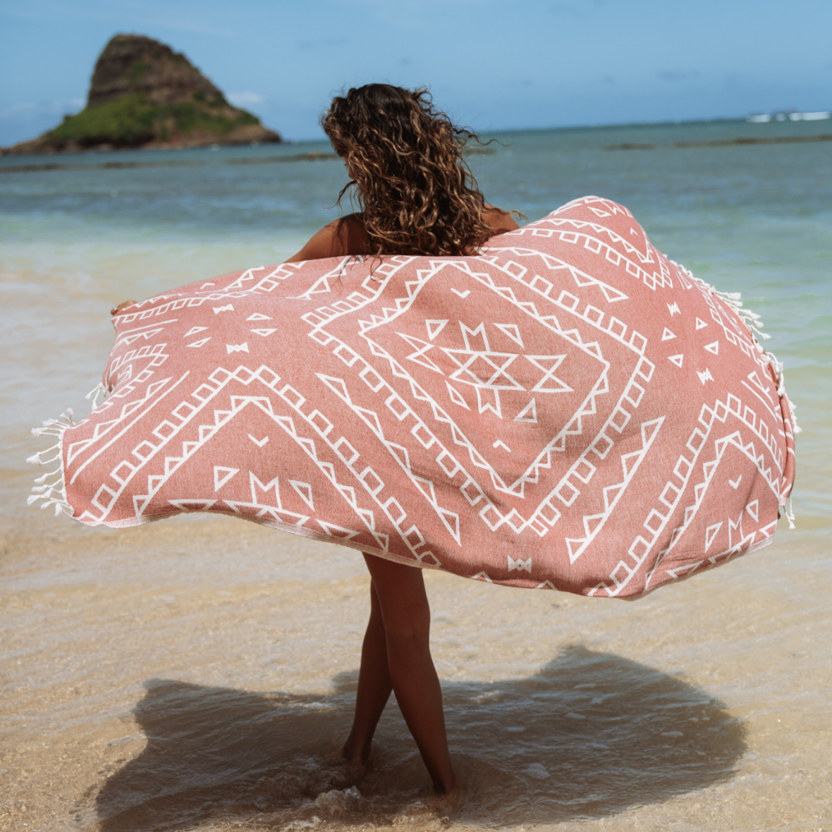 Bohemian - Organic Turkish Cotton Beach Towel | Feshka