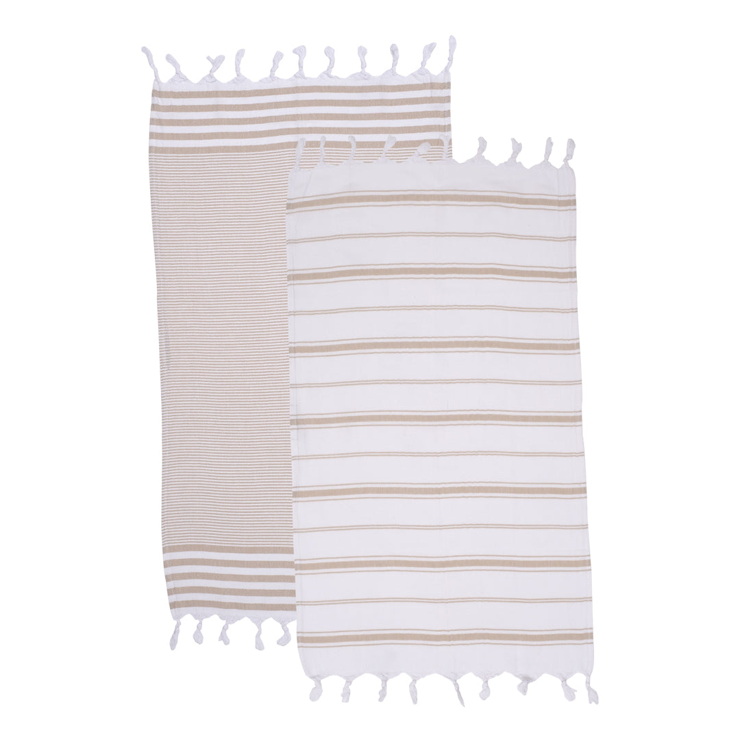 Kitchen Towel Set - Organic Turkish Cotton Beach Towel | Feshka