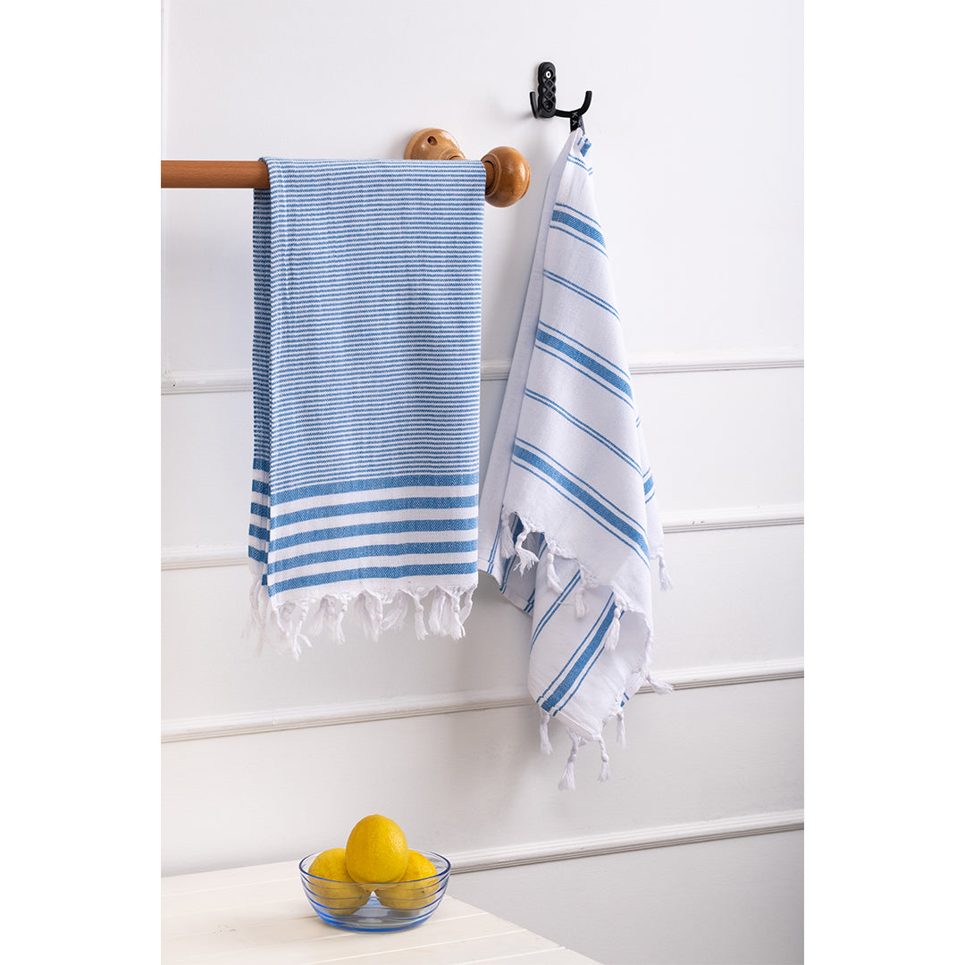 Kitchen Towel Set - Organic Turkish Cotton Beach Towel | Feshka