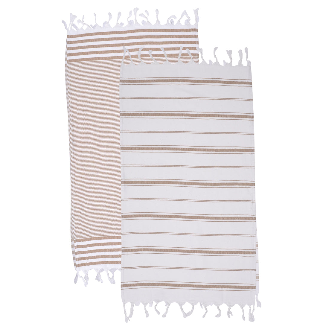 Kitchen Towel Set - Organic Turkish Cotton Beach Towel | Feshka