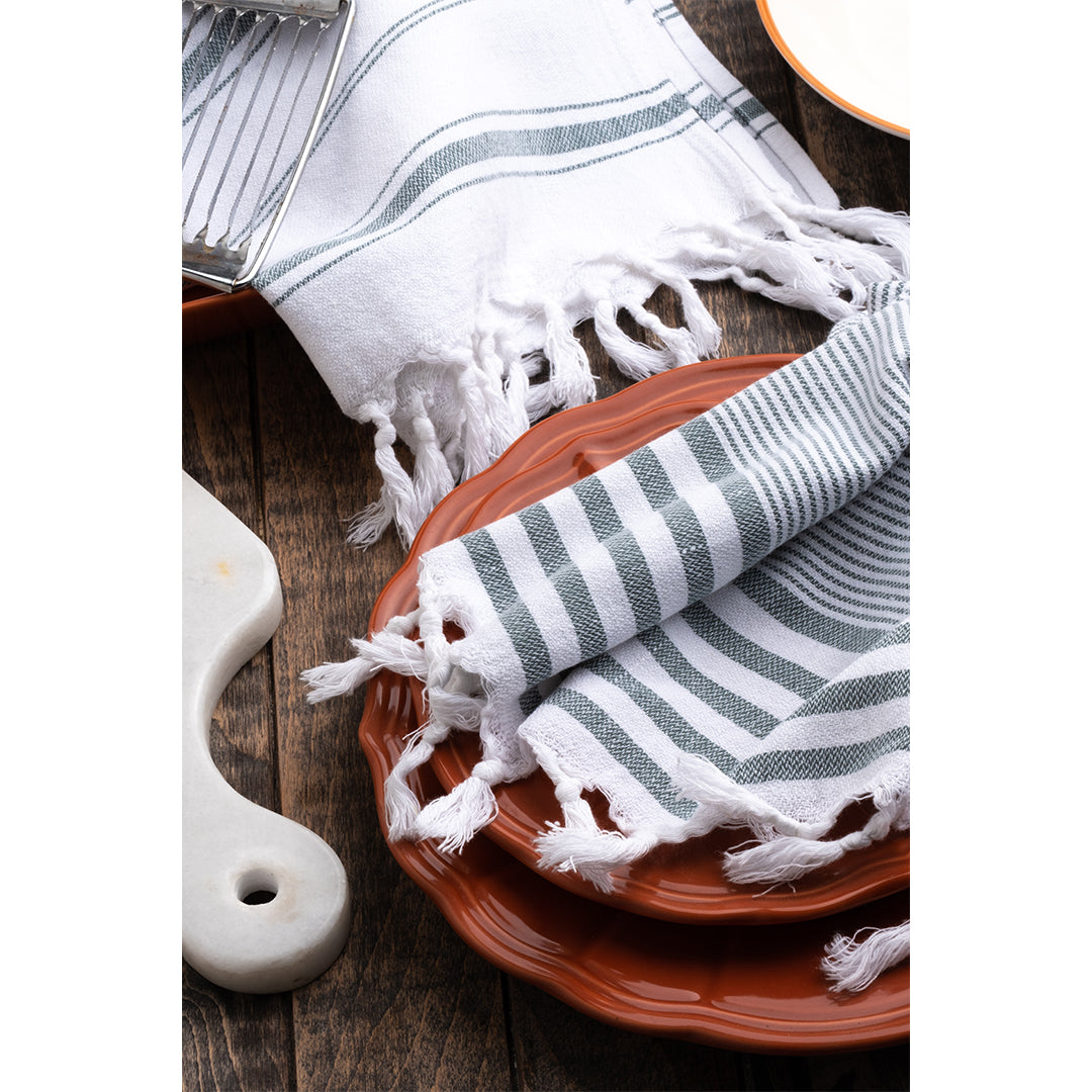 Kitchen Towel Set - Organic Turkish Cotton Beach Towel | Feshka