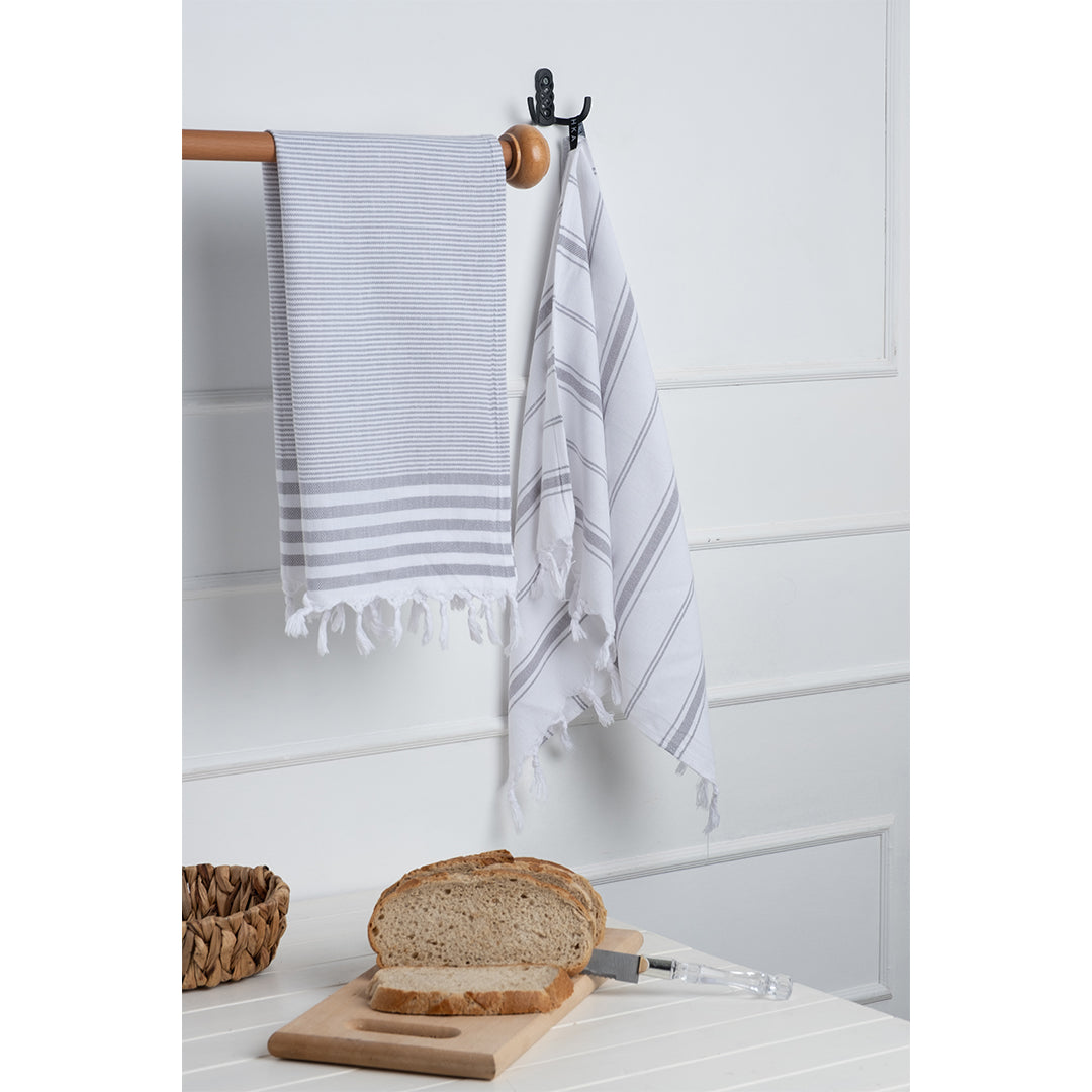 Kitchen Towel Set - Organic Turkish Cotton Beach Towel | Feshka