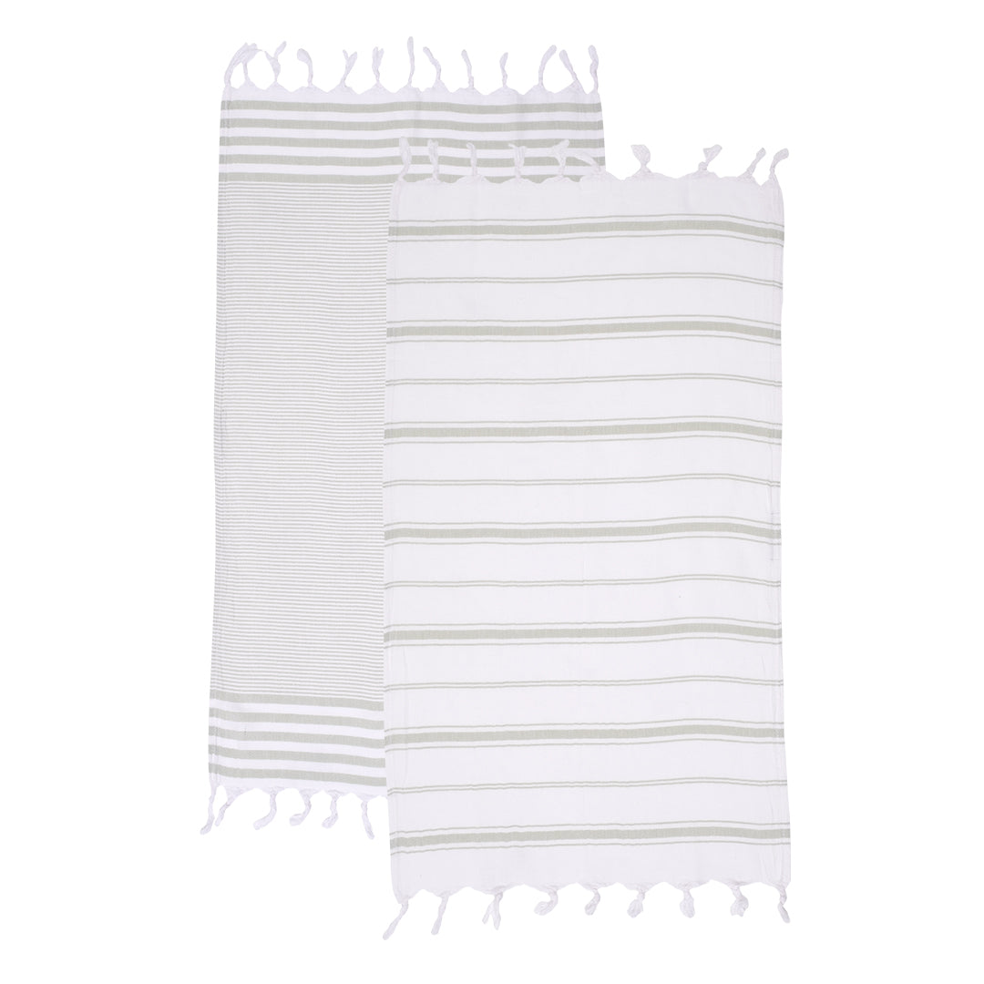 Kitchen Towel Set - Organic Turkish Cotton Beach Towel | Feshka