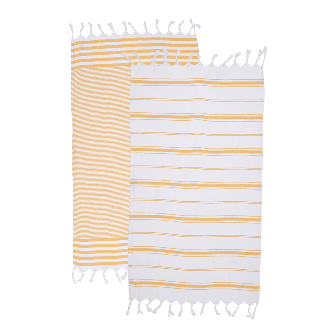 Kitchen Towel Set - Organic Turkish Cotton Beach Towel | Feshka